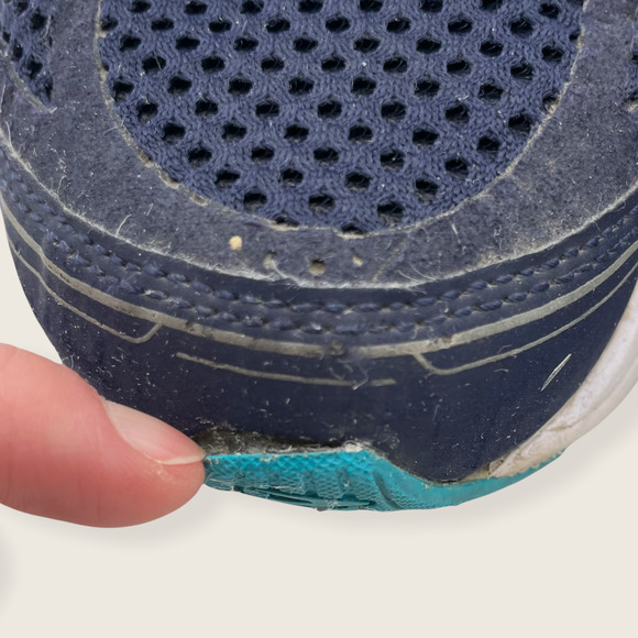 Brooks Addiction 13 Lace Up Running Athletic Sneakers Blue Purple 6 - Picture 4 of 8